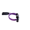 KABEL 2X XLR Melodika Purple MD2X20 Kabel 2x XLR 2m